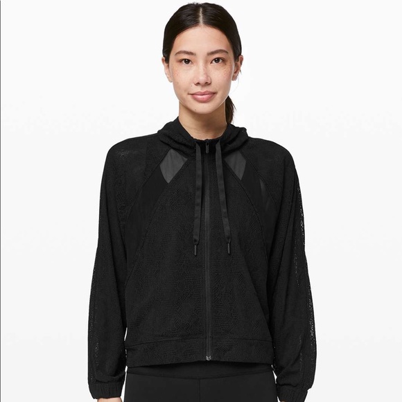 EUC Lululemon In Depth Lace Jacket - Picture 1 of 8